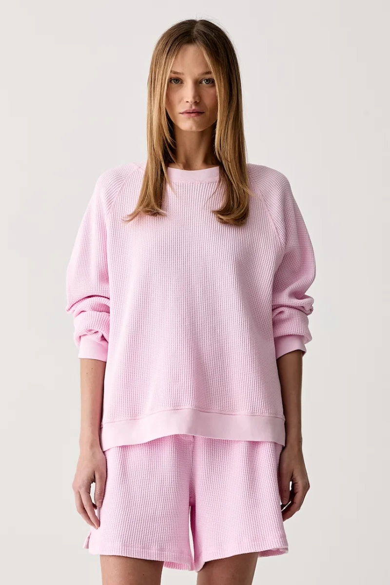American Vintage hanorac oversized pentru femei din bumbac