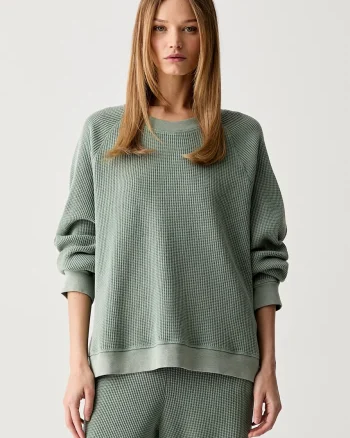 American Vintage hanorac oversized pentru femei din bumbac