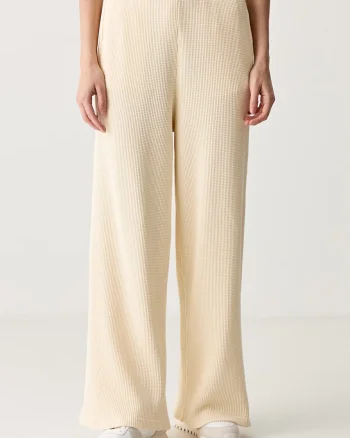 American Vintage pantaloni de trening pentru femei din bumbac