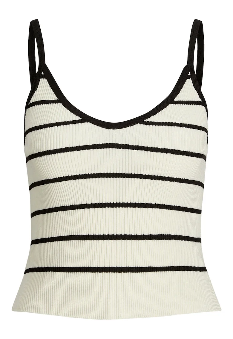 Top dama  12255237, Ecru