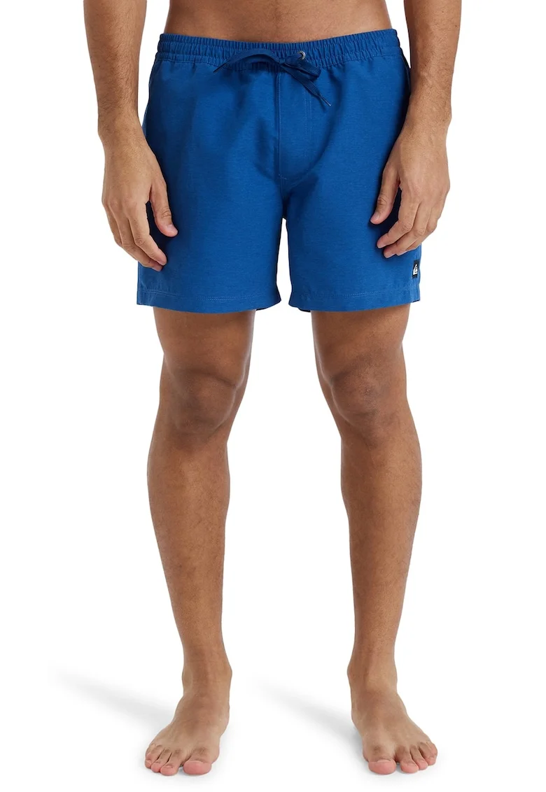 Pantaloni scurti de baie cu snur, Albastru inchis