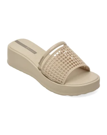 Papuci IPANEMA bej, ESSENCE, din pvc