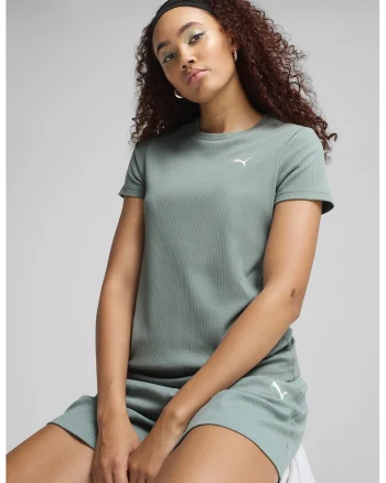 Tricou regular fit cu logo, Verde deschis