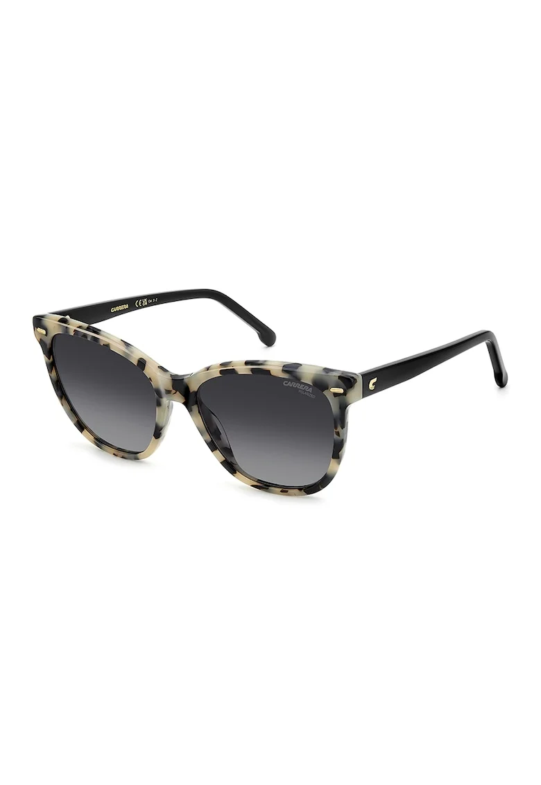 Ochelari de soare cat-eye cu lentile in degrade, Negru