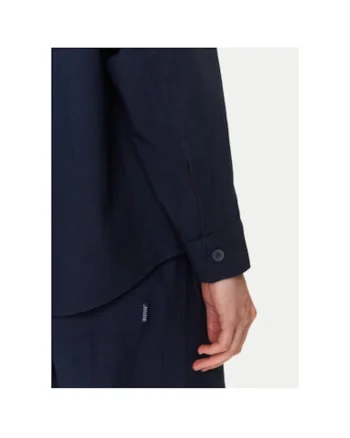 Camasa dama  1016575, Bumbac/In, Bleumarin, Bleumarin