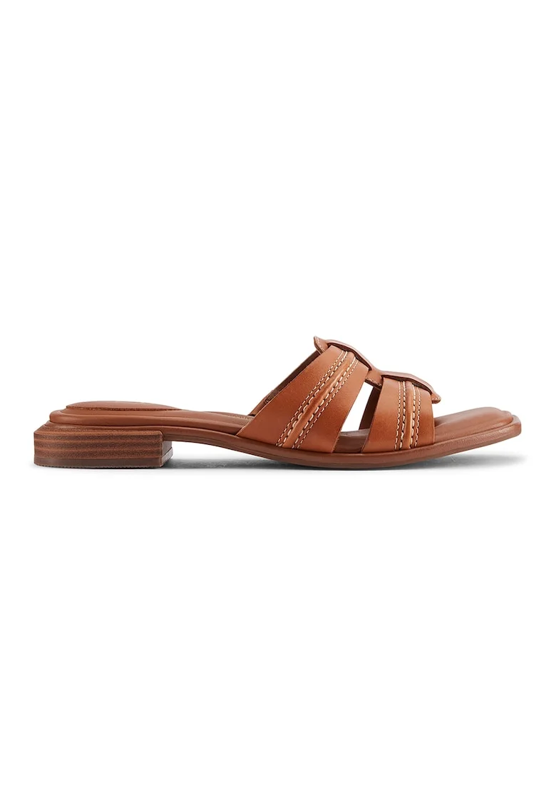Papuci de piele Ariany, Maro