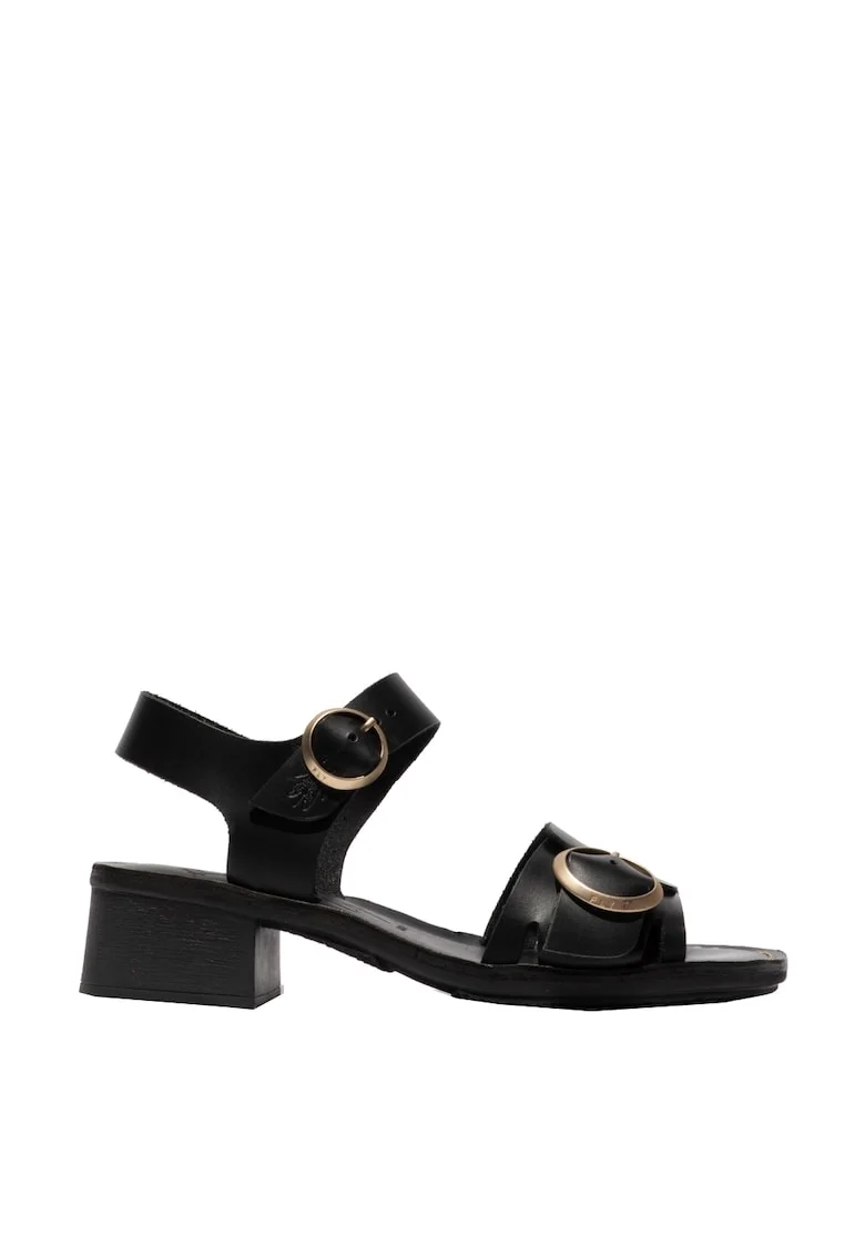 Sandale dama,  piele naturala negru