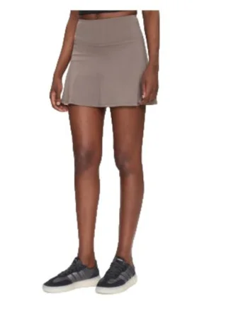 Fusta pantalon dama  poliester/elastan, bej