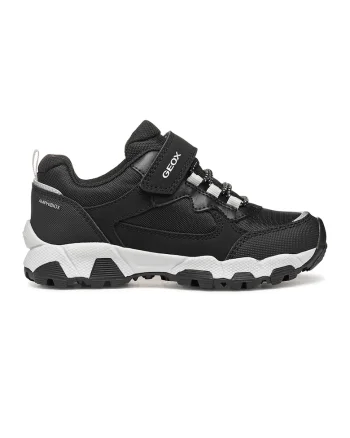 Pantofi sport impermeabili cu velcro, Negru
