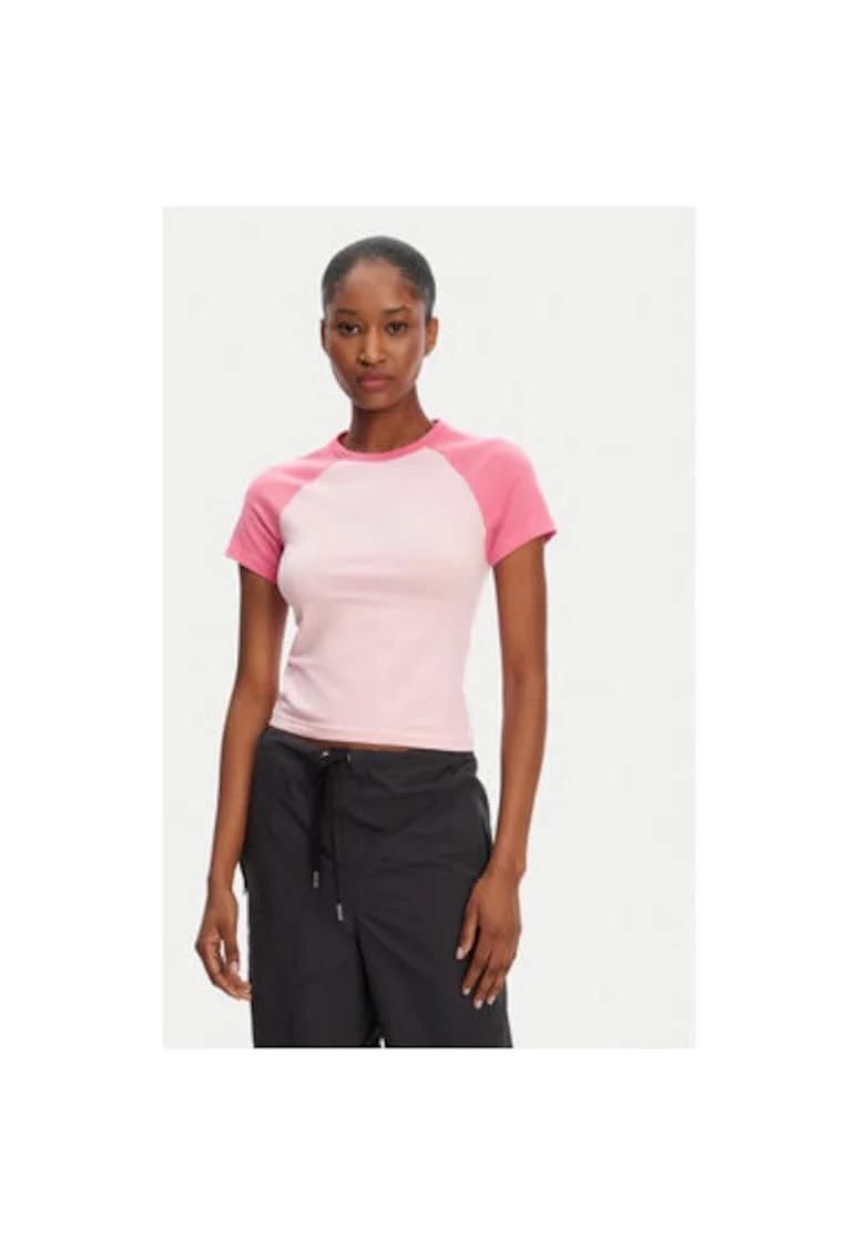 Tricou dama  JCWCT125307, Bumbac, Roz, Roz