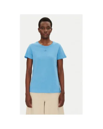 Tricou dama  20615288, Bumbac, Albastru, Albastru
