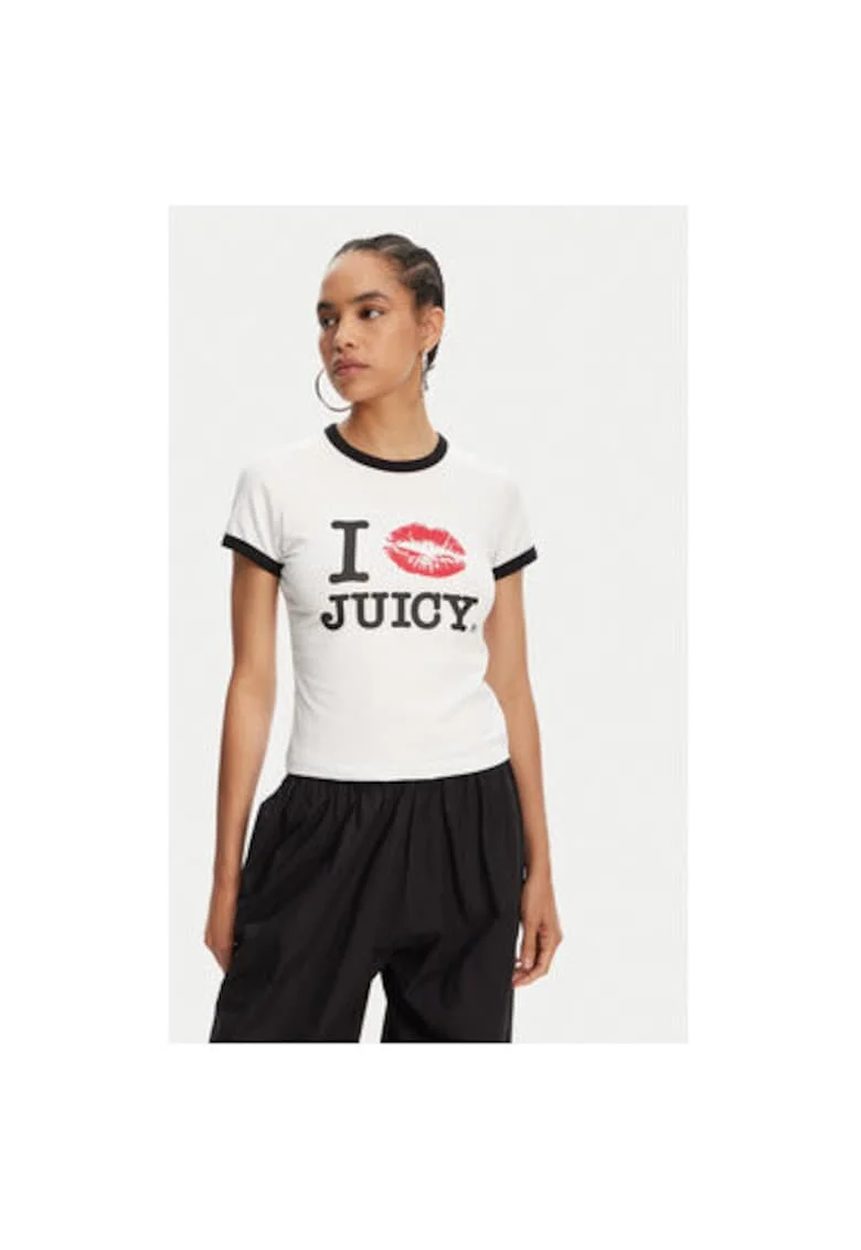 Tricou dama  JCWCT125318, Bumbac, Alb, Alb