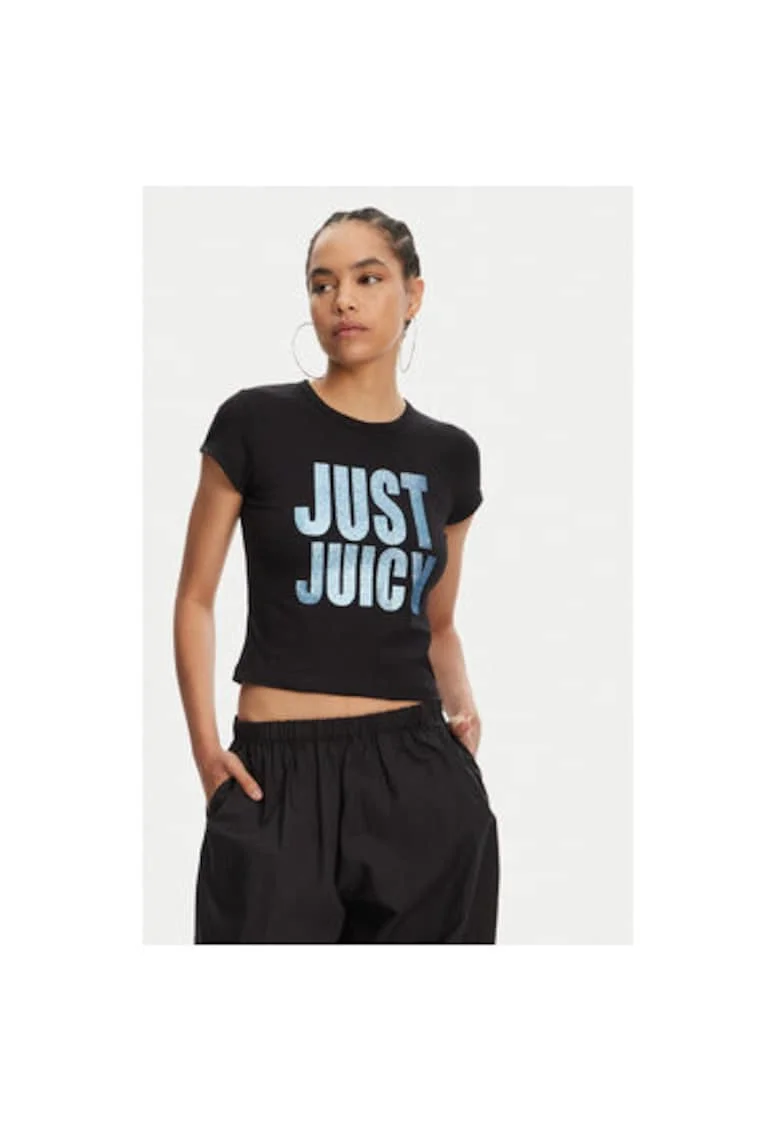 Tricou dama  JCGCT125040, Bumbac, Negru, Negru