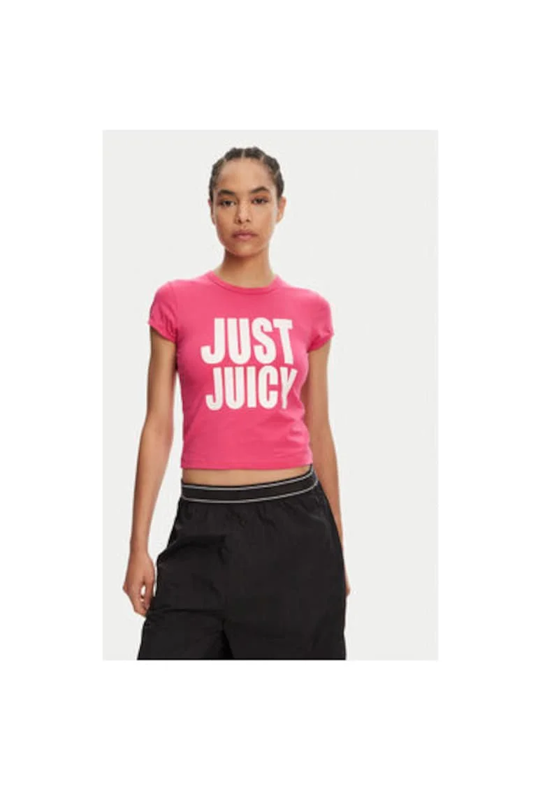 Tricou dama  JCGCT125040, Bumbac, Roz, Roz