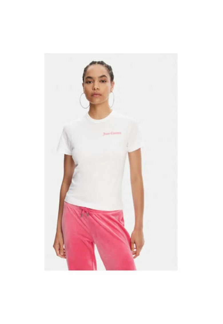 Tricou dama  JCWCT125319, Bumbac, Alb, Alb