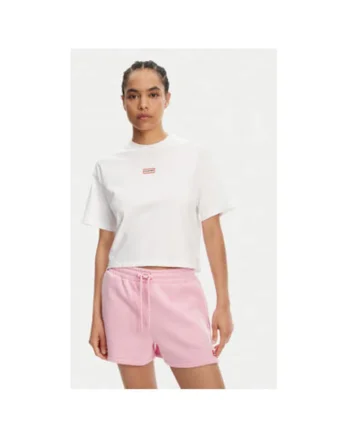 Tricou dama  HARW0059251, Bumbac, Alb, Alb