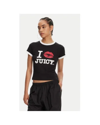 Tricou dama  JCWCT125318, Bumbac, Negru, Negru