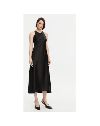Rochie dama  53-3318, Poliester, Negru, Negru