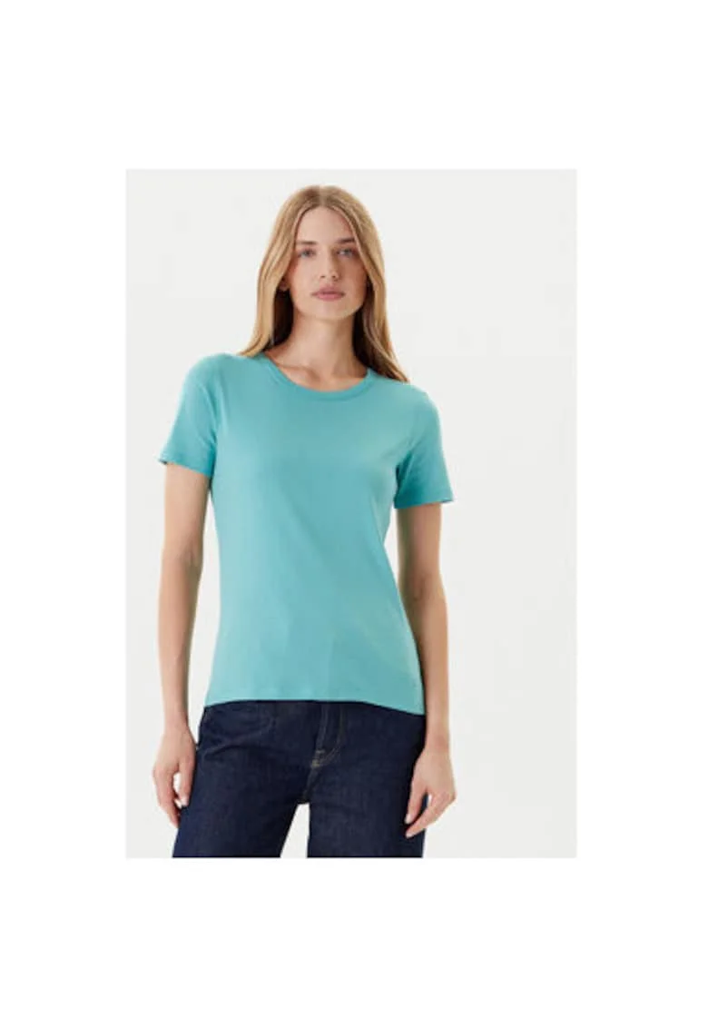Tricou dama  3GA2E16A0, Bumbac, Verde, Verde