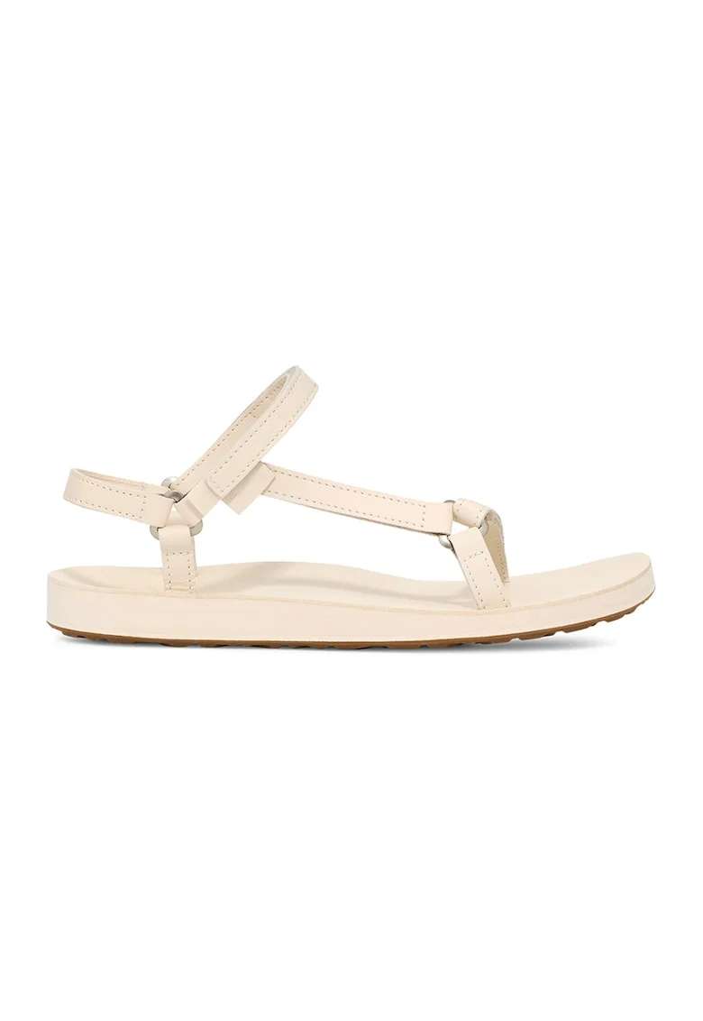 Sandale de piele cu velcro Original Universal Slim, Bej