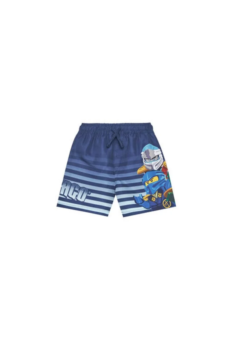 Pantaloni scurti de baie baieti  11010874, Poliester, Bleumarin, Bleumarin