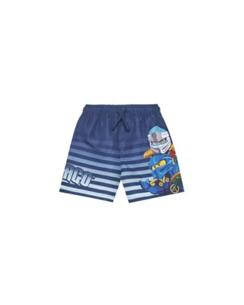 Pantaloni scurti de baie baieti  11010874, Poliester, Bleumarin, Bleumarin