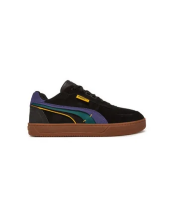 Pantofi sport barbati, 400711,  Piele naturala, Negru, Negru