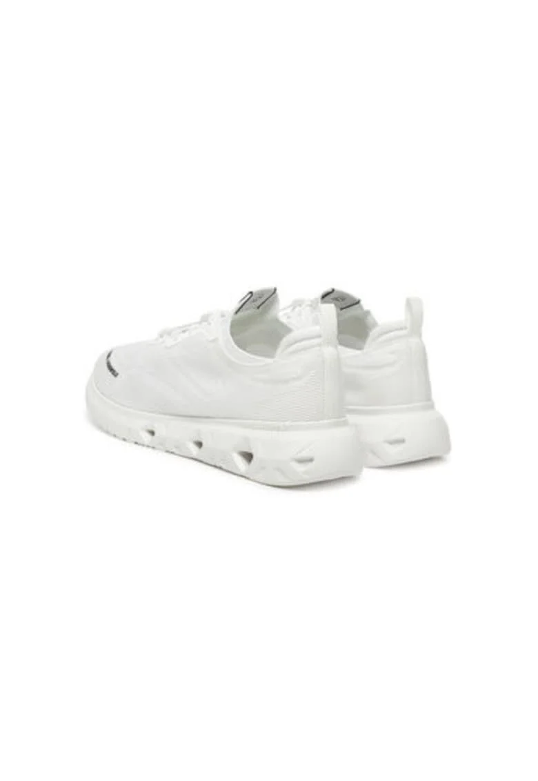 Pantofi sport barbati, KL54623,  Textil, Alb, Alb