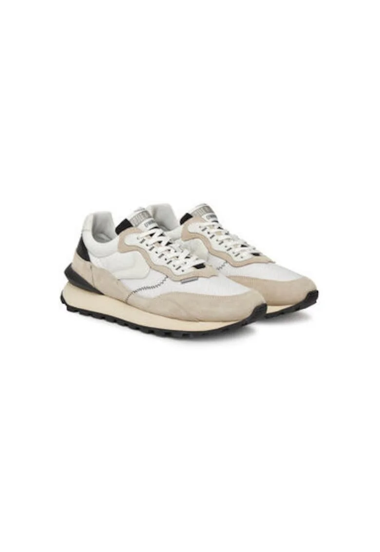 Pantofi sport barbati, 2018344,  Textil, Alb, Alb