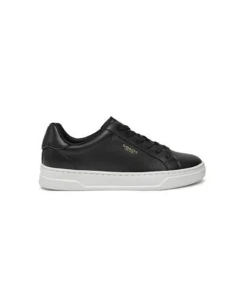 Pantofi sport dama, CW971,  Piele naturala, Negru