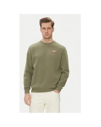 Bluza barbati  HARM0058251, Bumbac/Poliester, Kaki, Kaki