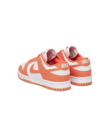 Pantofi sport dama, DD1873,  Piele ecologica, 37.5 EU, Alb/Portocaliu, Alb/Portocaliu
