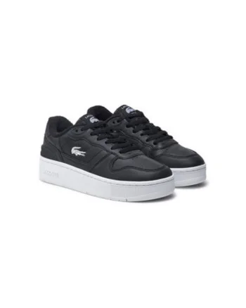 Pantofi sport dama, 748SFA0046,  Piele naturala, Negru, Negru