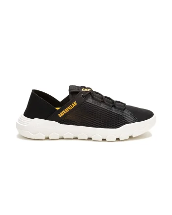 Pantofi sport cu insertii de plasa, Negru