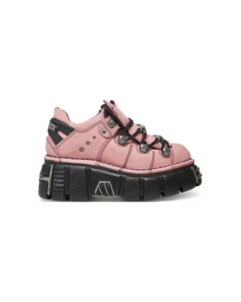 Pantofi sport dama, M-120N-C78,  Piele naturala, Roz