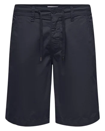 Pantaloni scurti barbati  Sons, 22029213, Bumbac, 2XL INTL, Bleumarin