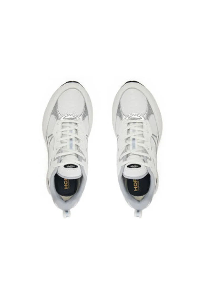 Pantofi sport dama, 12511009,  Piele naturala, Argintiu