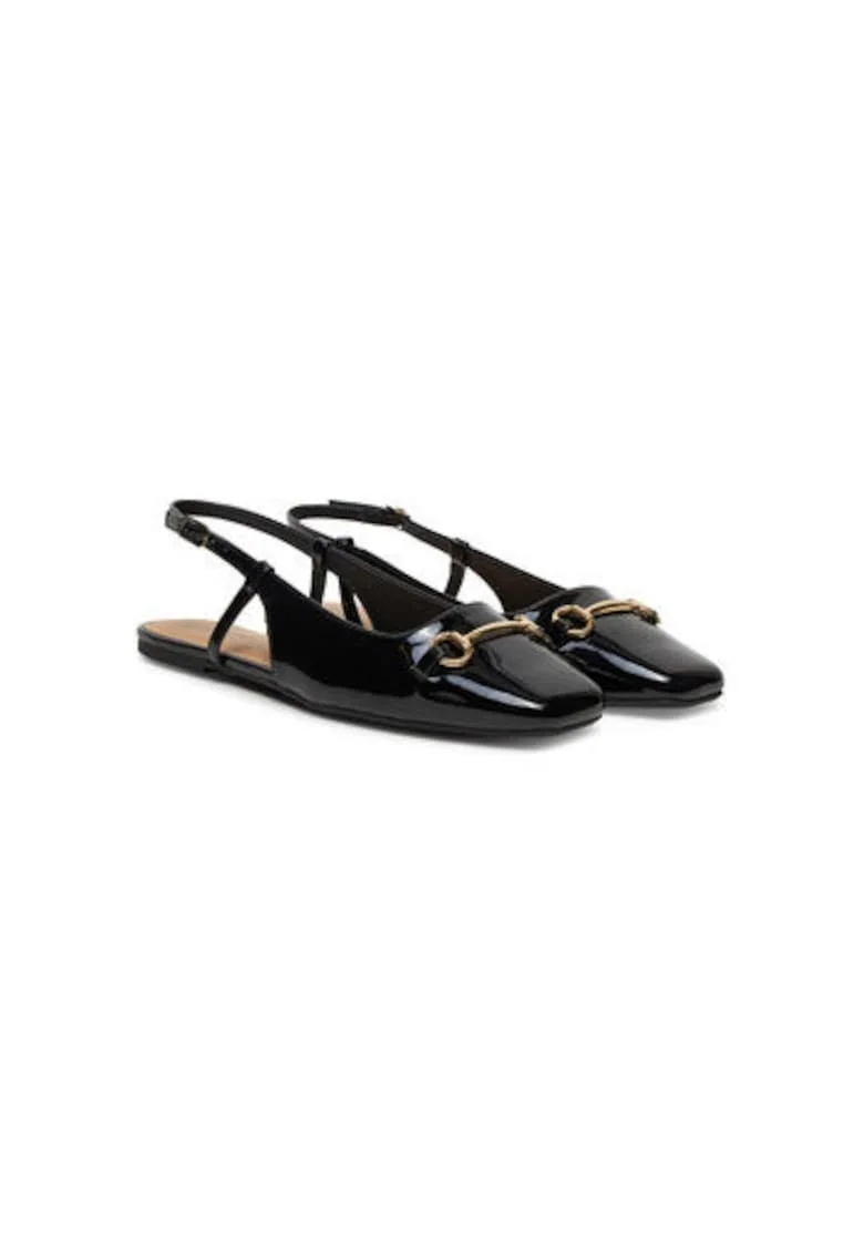 Sandale dama, 13942472,  Piele ecologica, Negru