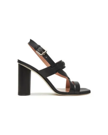 Sandale dama, SA16358C0MTC0000,  Piele naturala, Negru