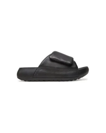 Slapi dama, 20668301001,  Piele naturala, Negru