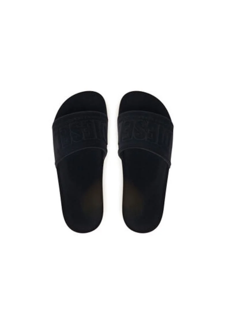 Slapi dama, Y02854PS882,  Sintetic, Negru
