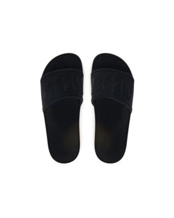 Slapi dama, Y02854PS882,  Sintetic, Negru