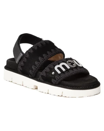 Sandale dama, SW461001A,  Piele naturala, Negru