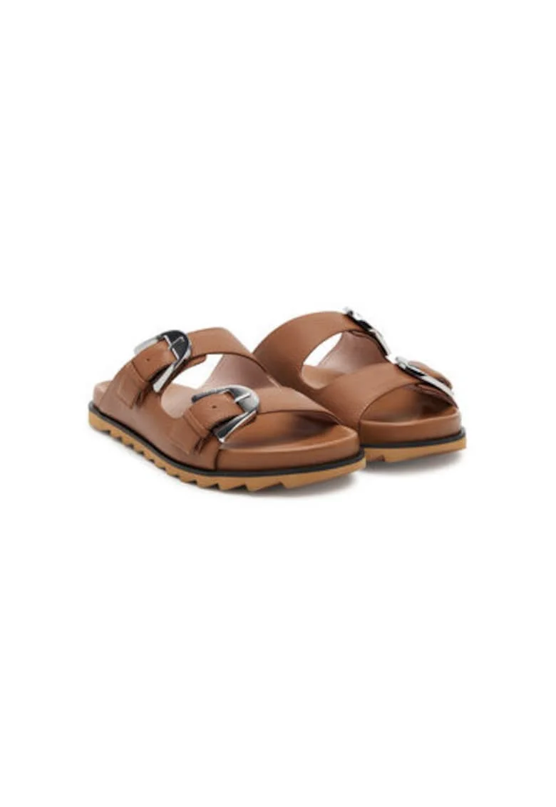Slapi dama, SOF 17 02 01 W12,  Piele naturala, Maro