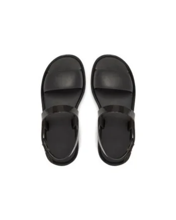 Sandale dama, M 36066,  Sintetic, Negru, Negru