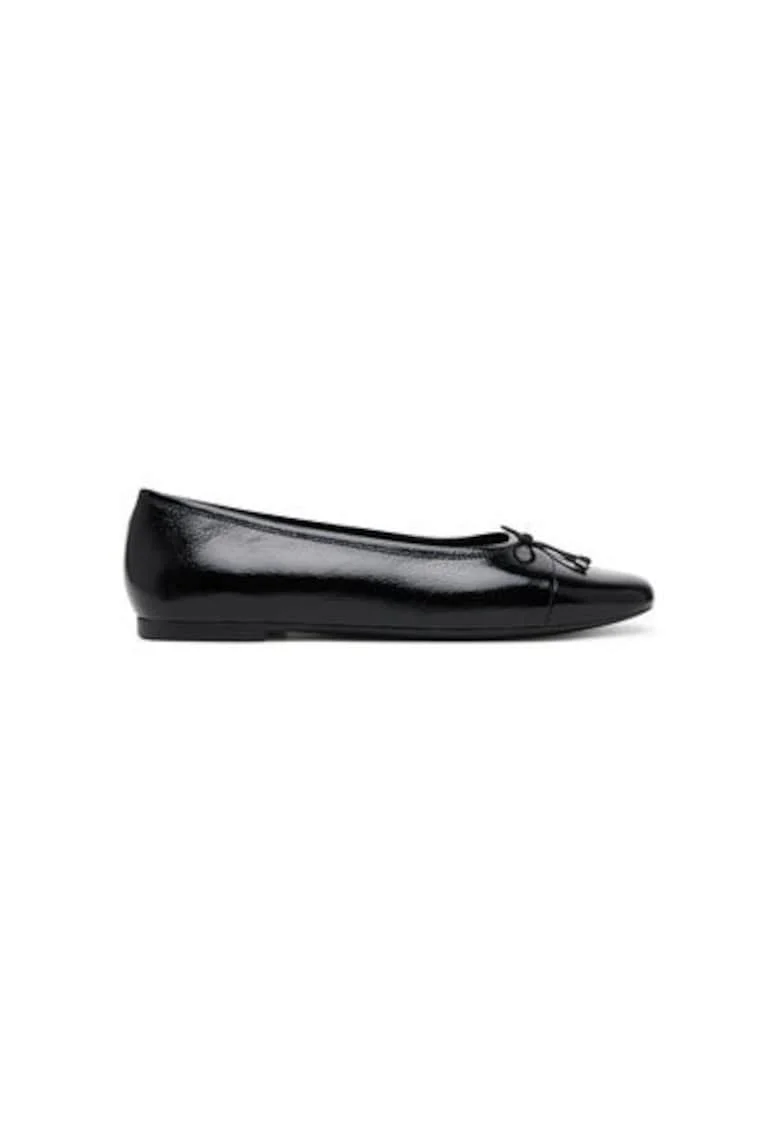 Balerini  5508-160-20, Piele naturala, Negru, Negru