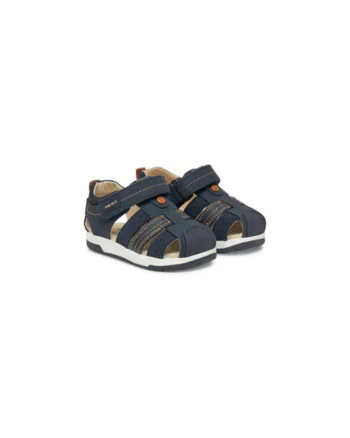 Sandale baieti, 41678,  Piele naturala, Bleumarin, Bleumarin