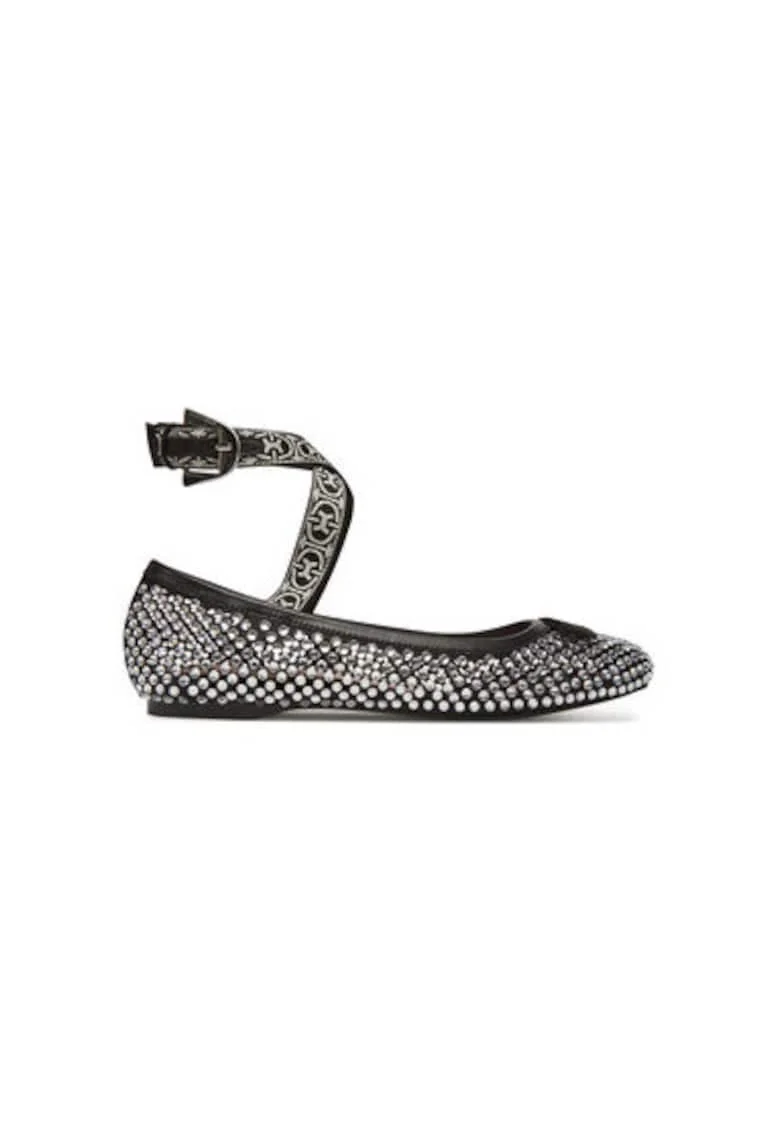 Balerini  S17 19 02 01 847, Piele naturala, Negru, Negru