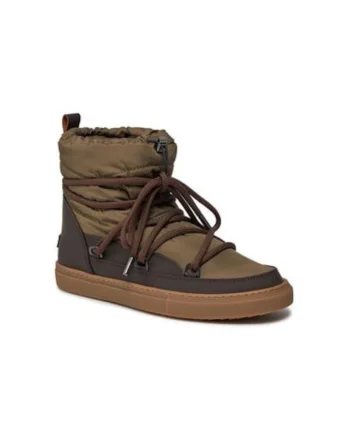 Cizme de iarna barbati  55102-100, Textil, Kaki