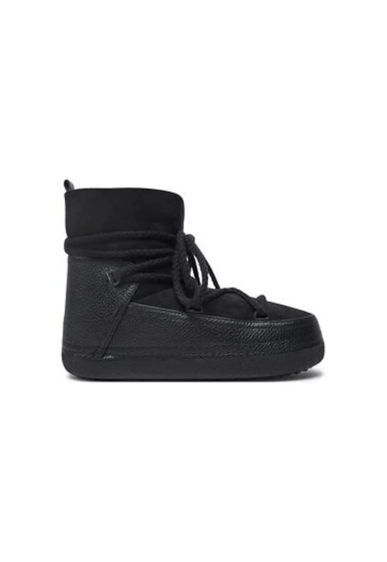 Cizme de iarna barbati  55101-001, Piele naturala, Negru, Negru
